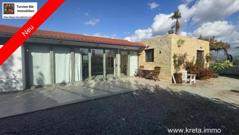Afrathia Kreta, Afrathia Villa in Meeresnähe (400m) Ein Zuhause, das atmet Ebenerdig und barrierefrei, Haus kaufen